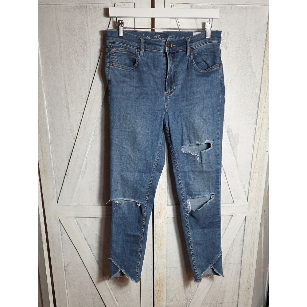 We The Free Distressed Skinny Ankle Jeans Size 29